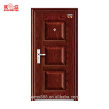 Exterior steel door for house strong steel sheet hurricane door